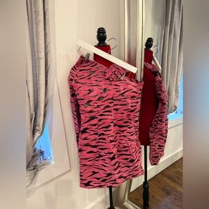 Moschino Pink and Black Mini Dress